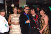 ...hottest party Kalahari Horse Whisperer..Dean Bentley & Ansie, Anita from South Africa