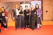 Red Carpet Film Evening filmmaker Nozomu & actress Rina in 'Bullet Trip' Japan & Dean Bentley, Rosana Golden, Eun Oh